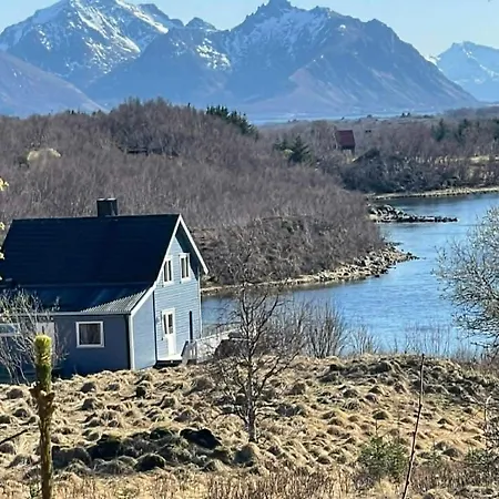펜션 House With A View Of Fjord, Vesteralen, Langoya, Lofoten *